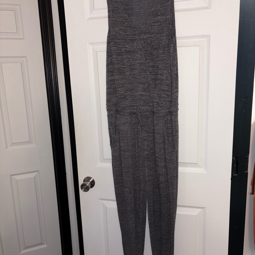 Elegant Gray Jumpsuit